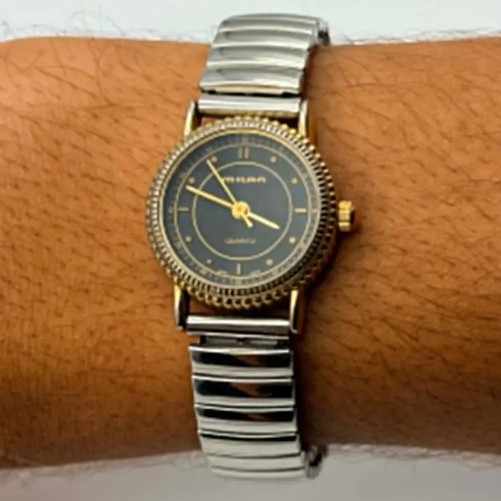 Gold & Silver Milan Watch